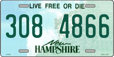 NH license plate 3084866