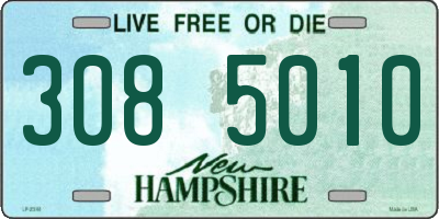 NH license plate 3085010