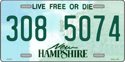 NH license plate 3085074