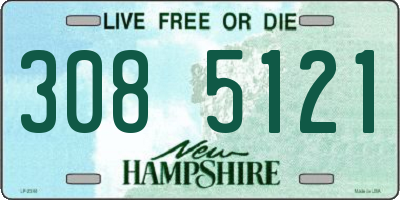 NH license plate 3085121