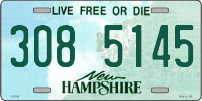 NH license plate 3085145