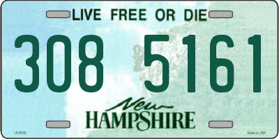 NH license plate 3085161