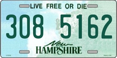 NH license plate 3085162