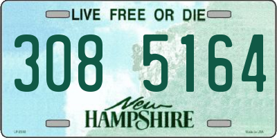 NH license plate 3085164
