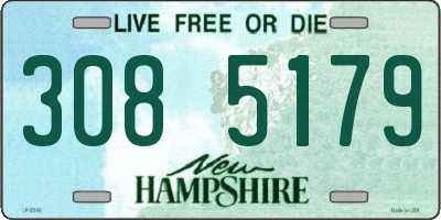 NH license plate 3085179