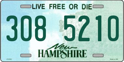 NH license plate 3085210