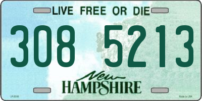 NH license plate 3085213