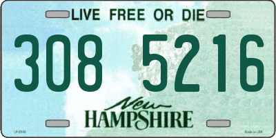 NH license plate 3085216