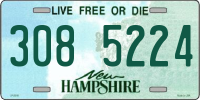 NH license plate 3085224