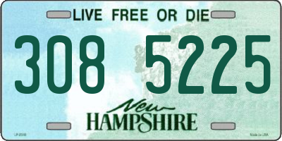 NH license plate 3085225