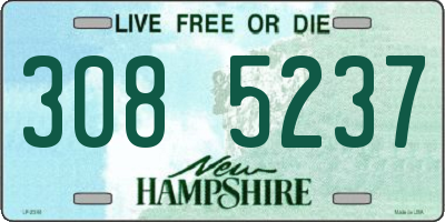 NH license plate 3085237