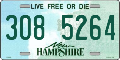 NH license plate 3085264
