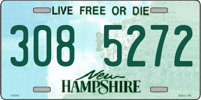 NH license plate 3085272