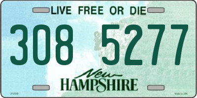NH license plate 3085277