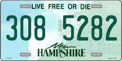 NH license plate 3085282