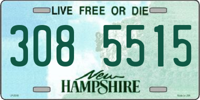 NH license plate 3085515