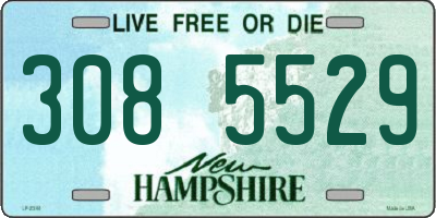 NH license plate 3085529