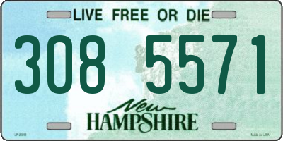 NH license plate 3085571