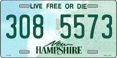 NH license plate 3085573