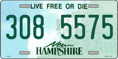 NH license plate 3085575