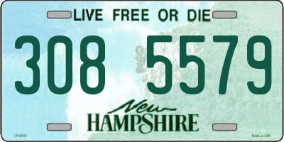 NH license plate 3085579