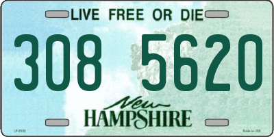 NH license plate 3085620