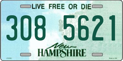 NH license plate 3085621