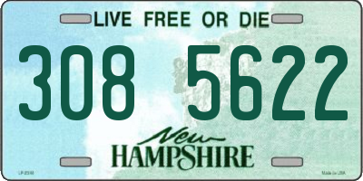 NH license plate 3085622