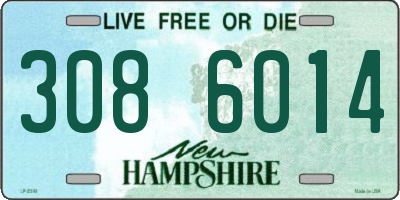 NH license plate 3086014