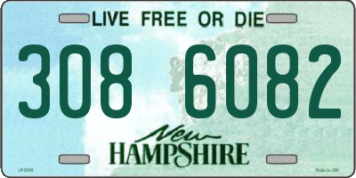 NH license plate 3086082