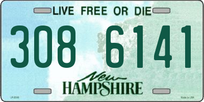 NH license plate 3086141