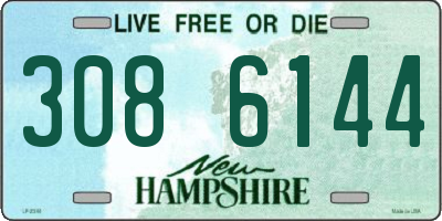 NH license plate 3086144