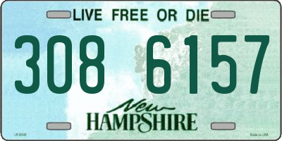 NH license plate 3086157