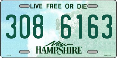 NH license plate 3086163