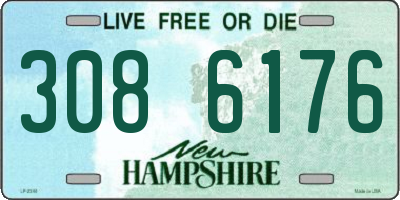 NH license plate 3086176