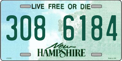NH license plate 3086184