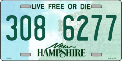 NH license plate 3086277