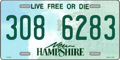 NH license plate 3086283