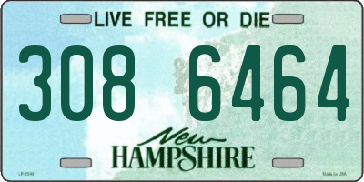 NH license plate 3086464