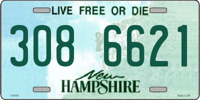NH license plate 3086621
