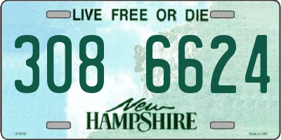 NH license plate 3086624