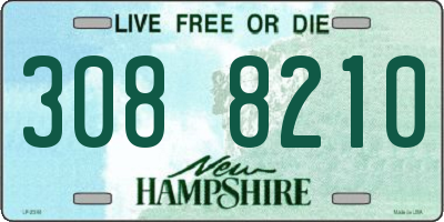 NH license plate 3088210