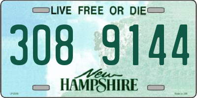 NH license plate 3089144