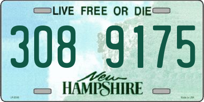 NH license plate 3089175