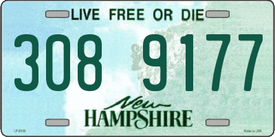 NH license plate 3089177