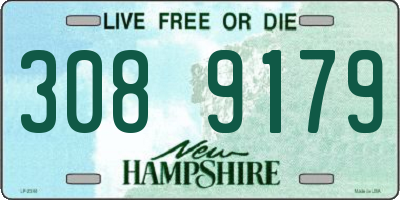 NH license plate 3089179