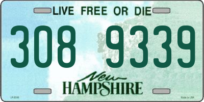 NH license plate 3089339