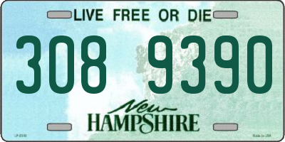 NH license plate 3089390