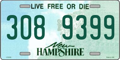 NH license plate 3089399