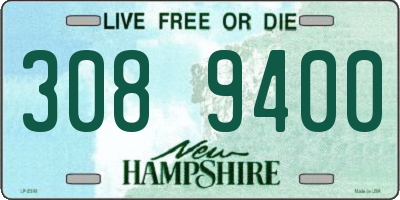 NH license plate 3089400